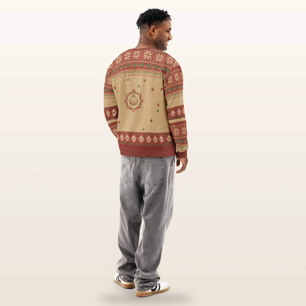 Meowy Christmas Ugly Christmas Sweater, Sweatshirt