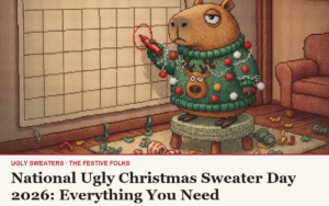 National Ugly Christmas Sweater Day 2026: Everything You Need