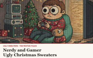 Nerdy and Gamer Ugly Christmas Sweaters