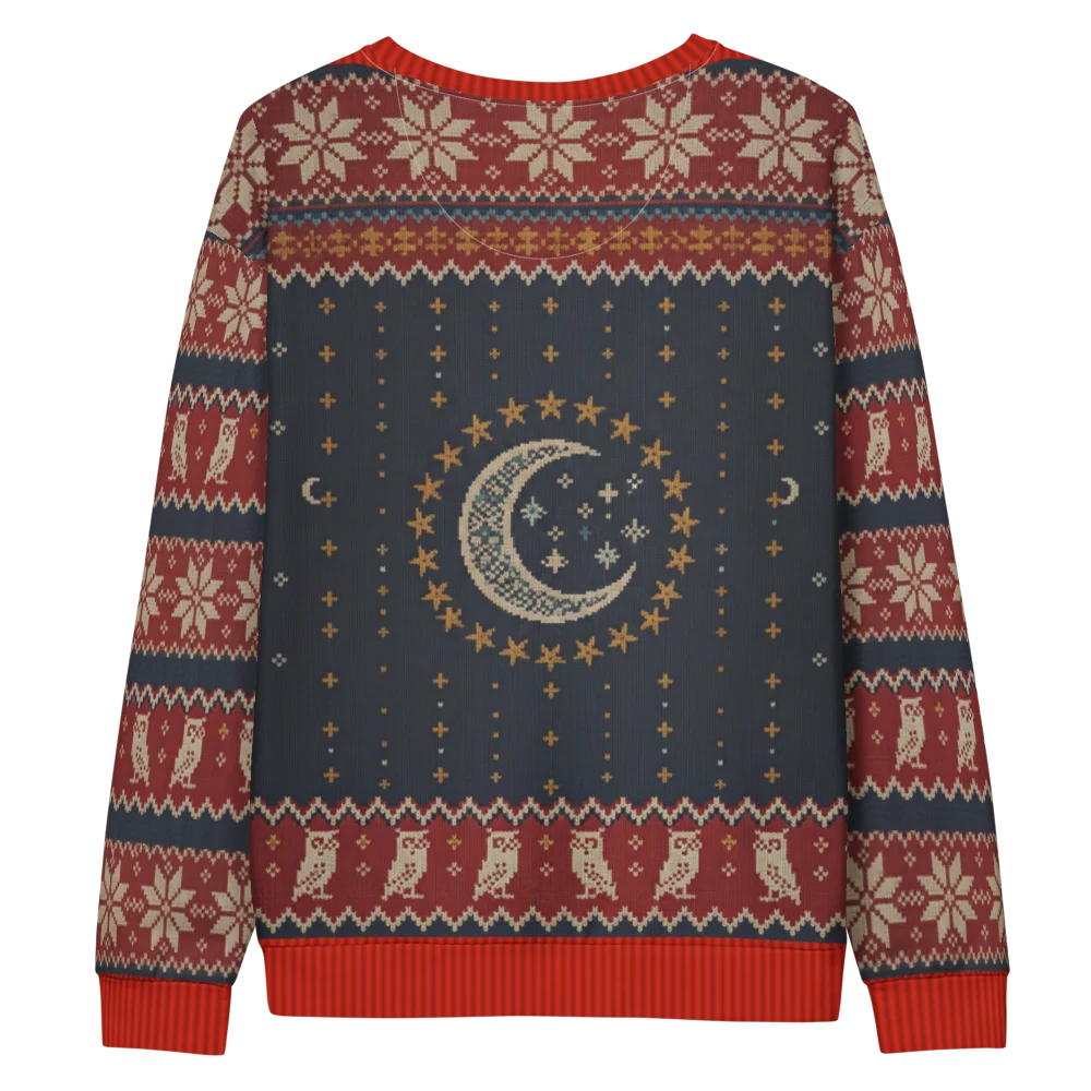 Night Owl Ugly Christmas Sweater, Sweatshirt