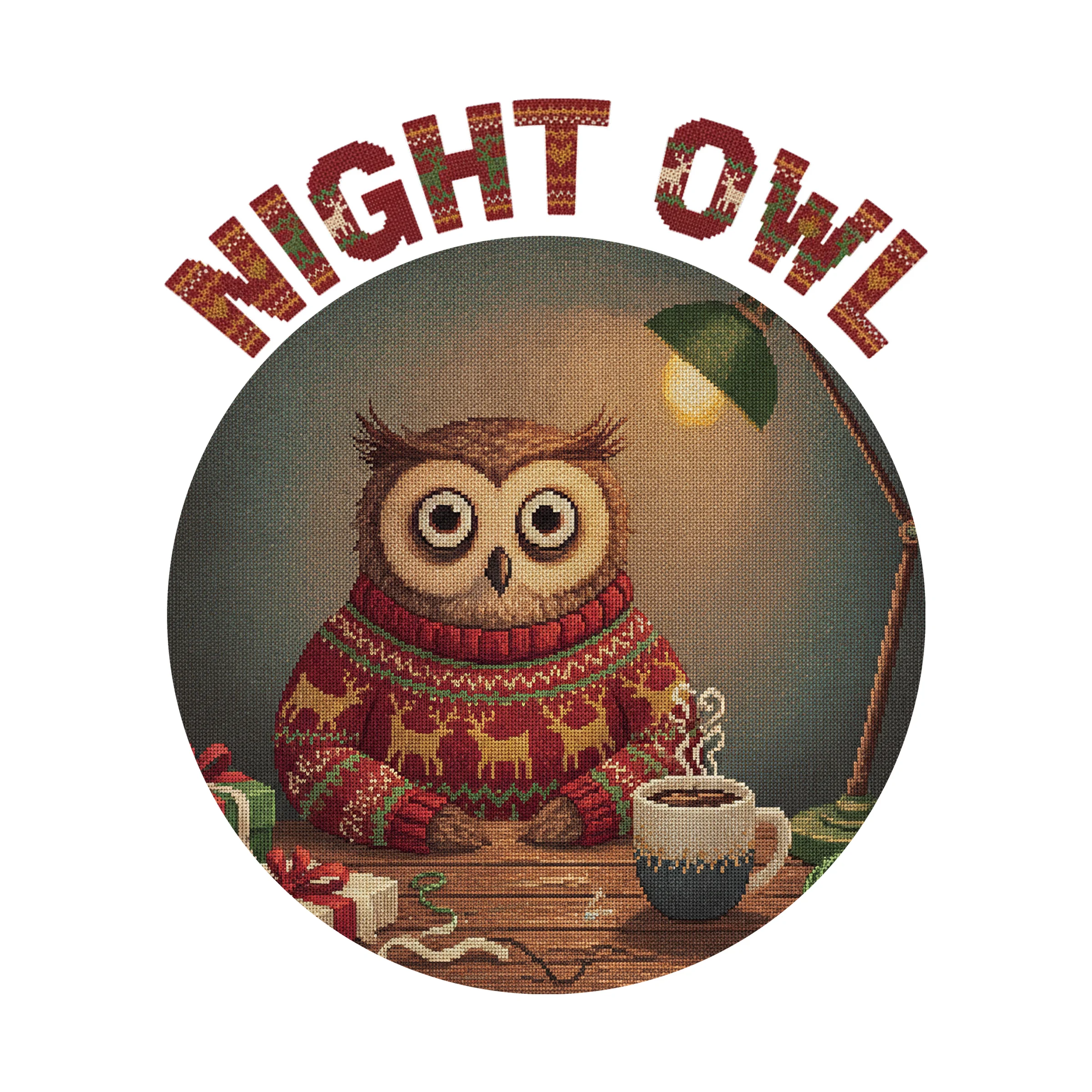 Night Owl Kids' Ugly Christmas Tee