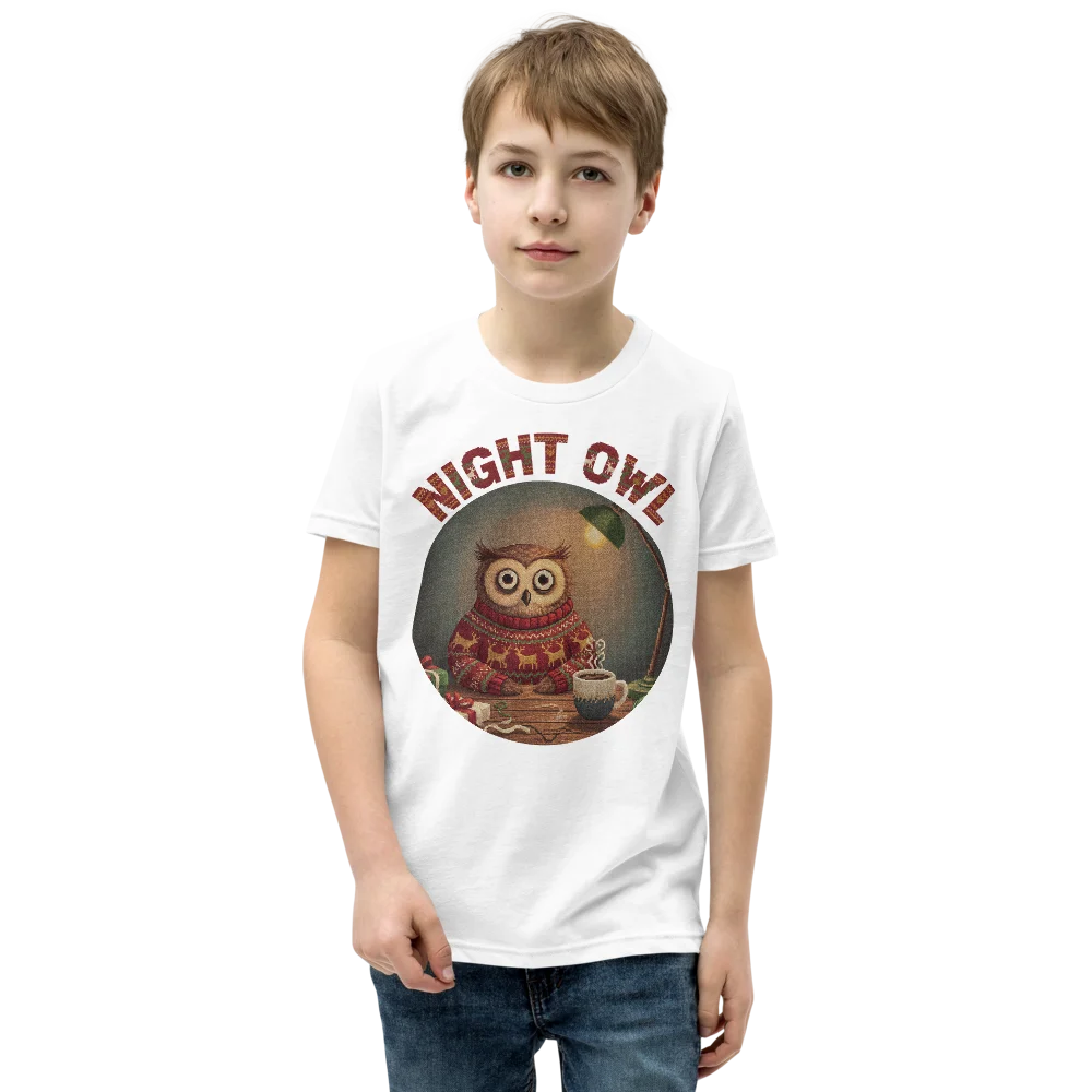 Night Owl Kids' Ugly Christmas Tee