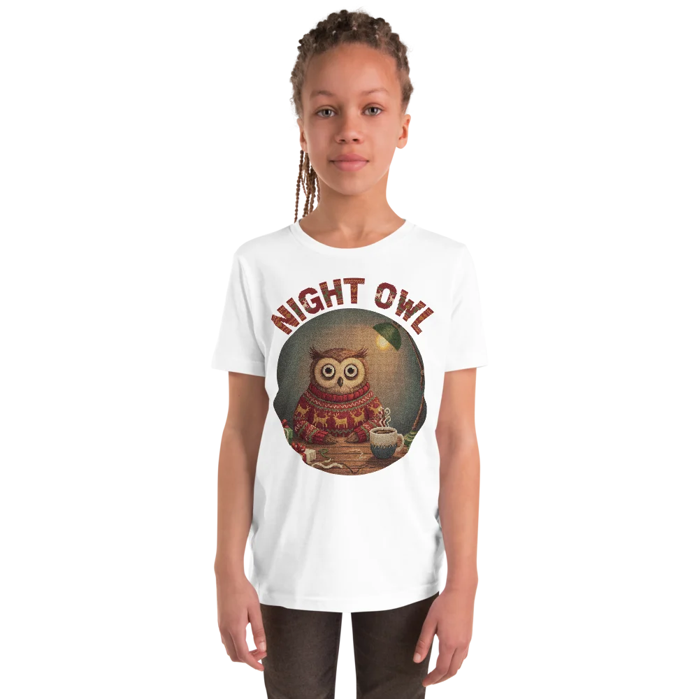 Night Owl Kids' Ugly Christmas Tee