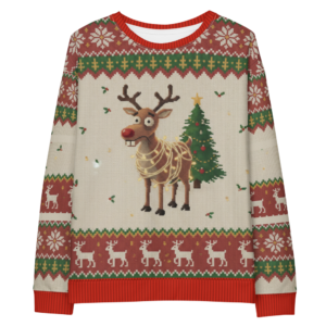 Oh Deer Ugly Christmas Sweatshirt, All-Over Print