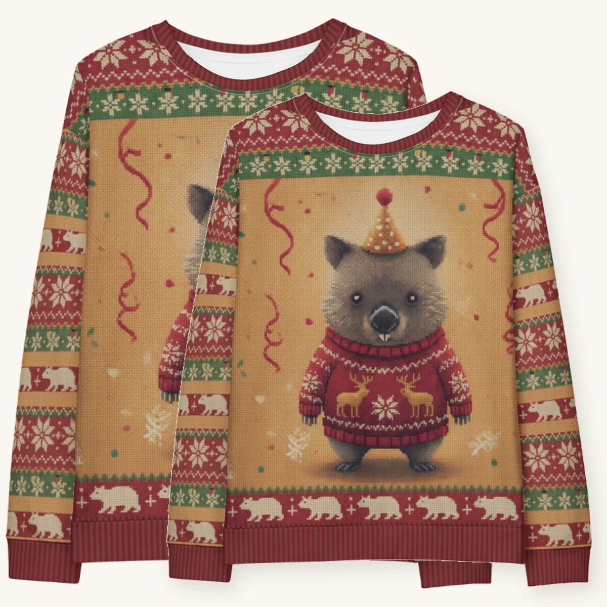 party-animal-couples-sweatshirt-set