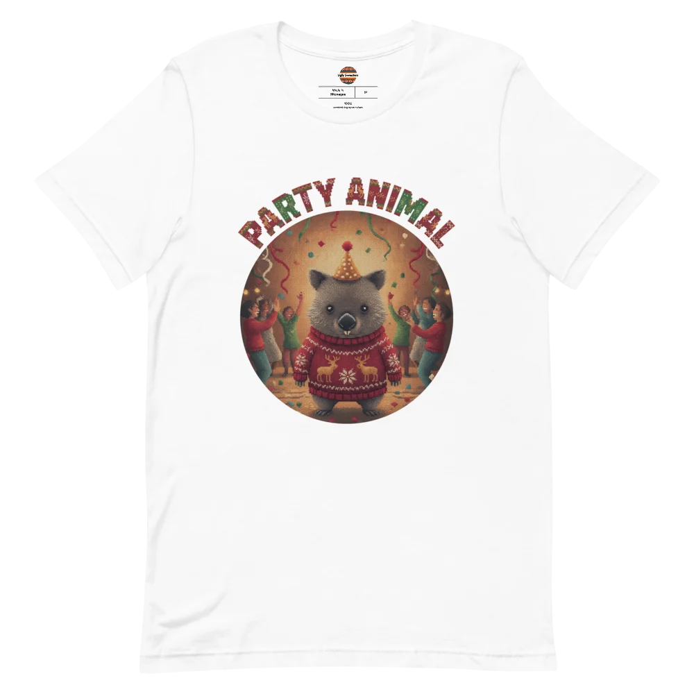 Party Animal Ugly Christmas Tee