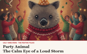 Party Animal: The Ugly Christmas Sweater for the Guest Who Wants to Leave