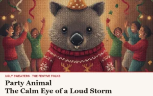 Party Animal: The Ugly Christmas Sweater for the Guest Who Wants to Leave