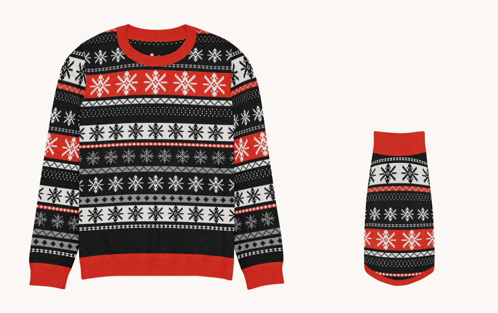Selbu Stars Matching Set | You + Your Dog