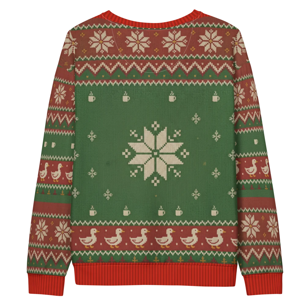 Sitting Duck Ugly Christmas Sweater, Sweatshirt