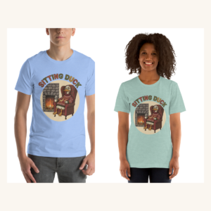 Sitting Duck Couples Matching Set | Two Tees, One Design