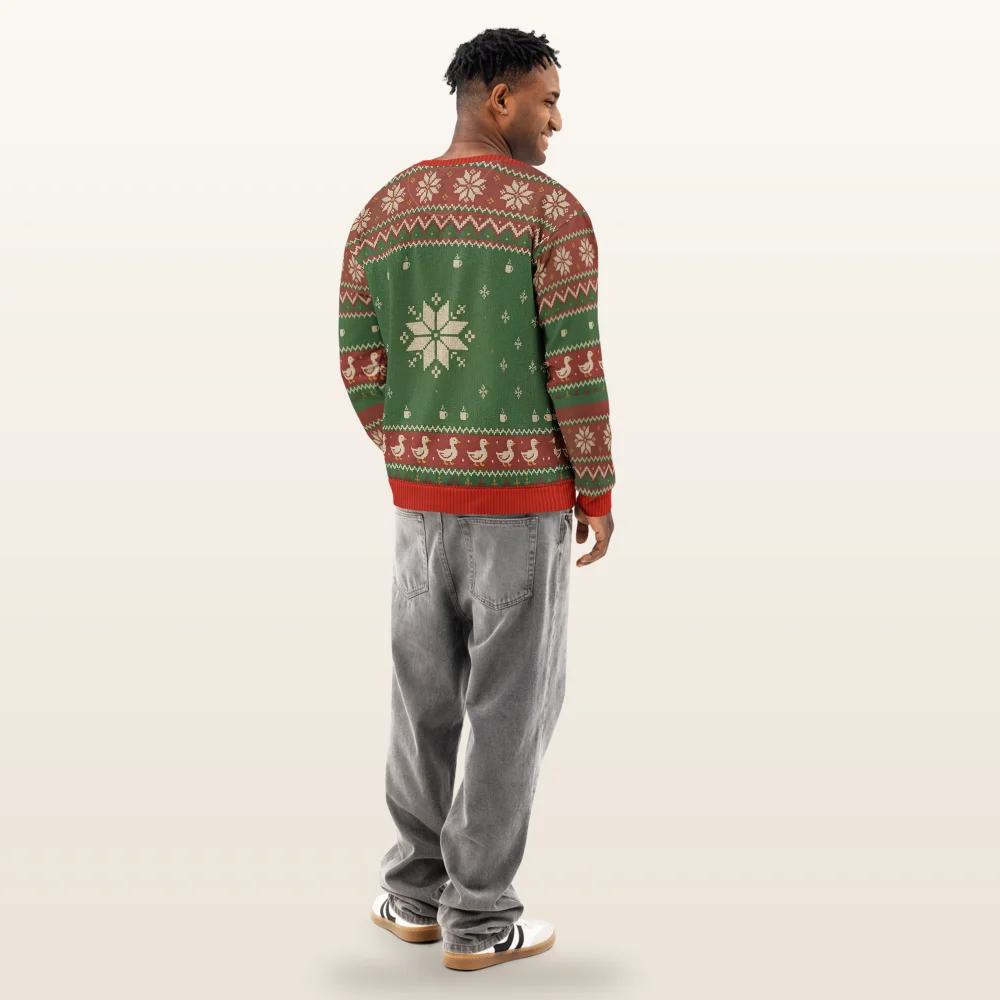 Sitting Duck Ugly Christmas Sweater, Sweatshirt