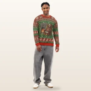 Sitting Duck Ugly Christmas Sweater, Sweatshirt