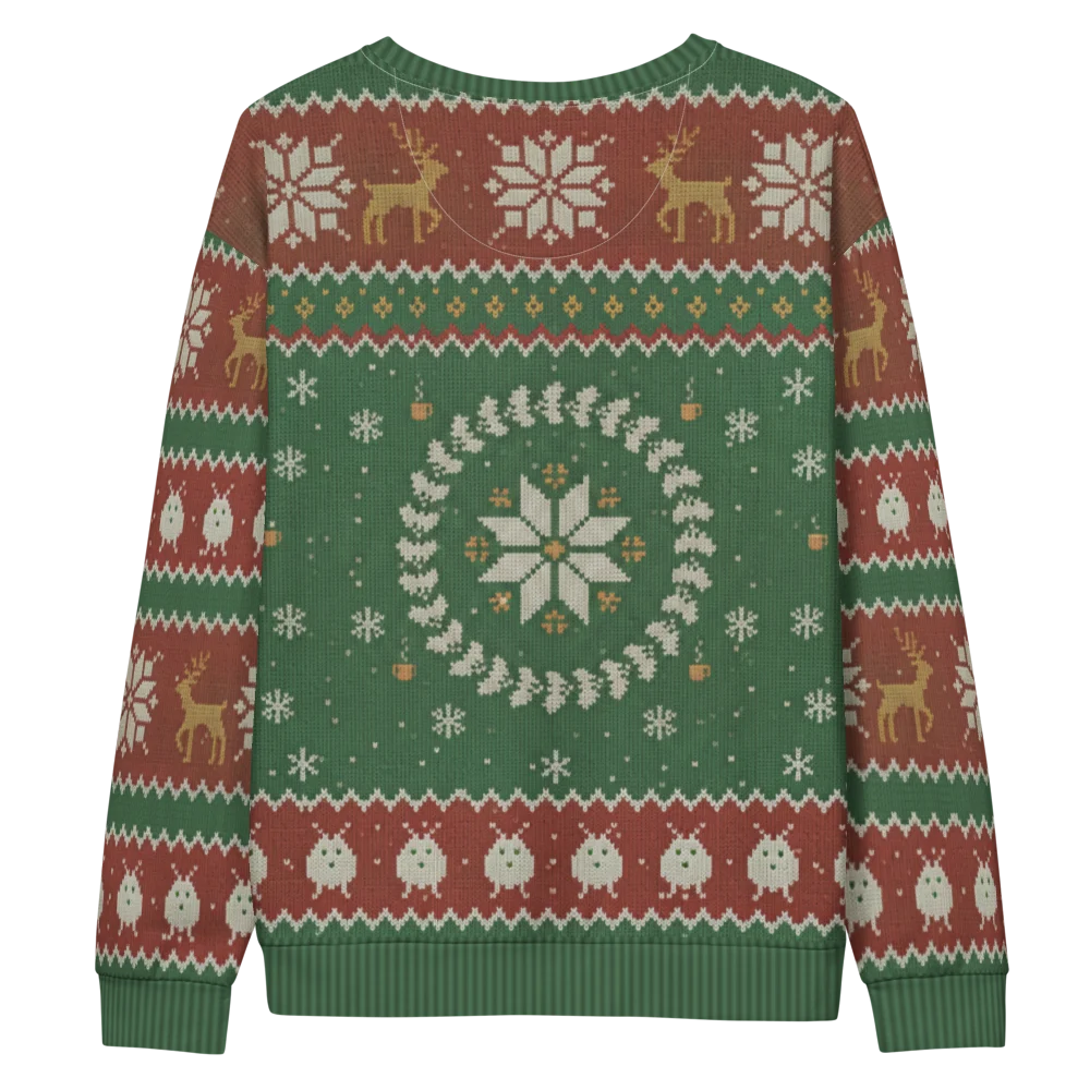 Snug as a Bug Ugly Christmas Sweatshirt, All-Over Print