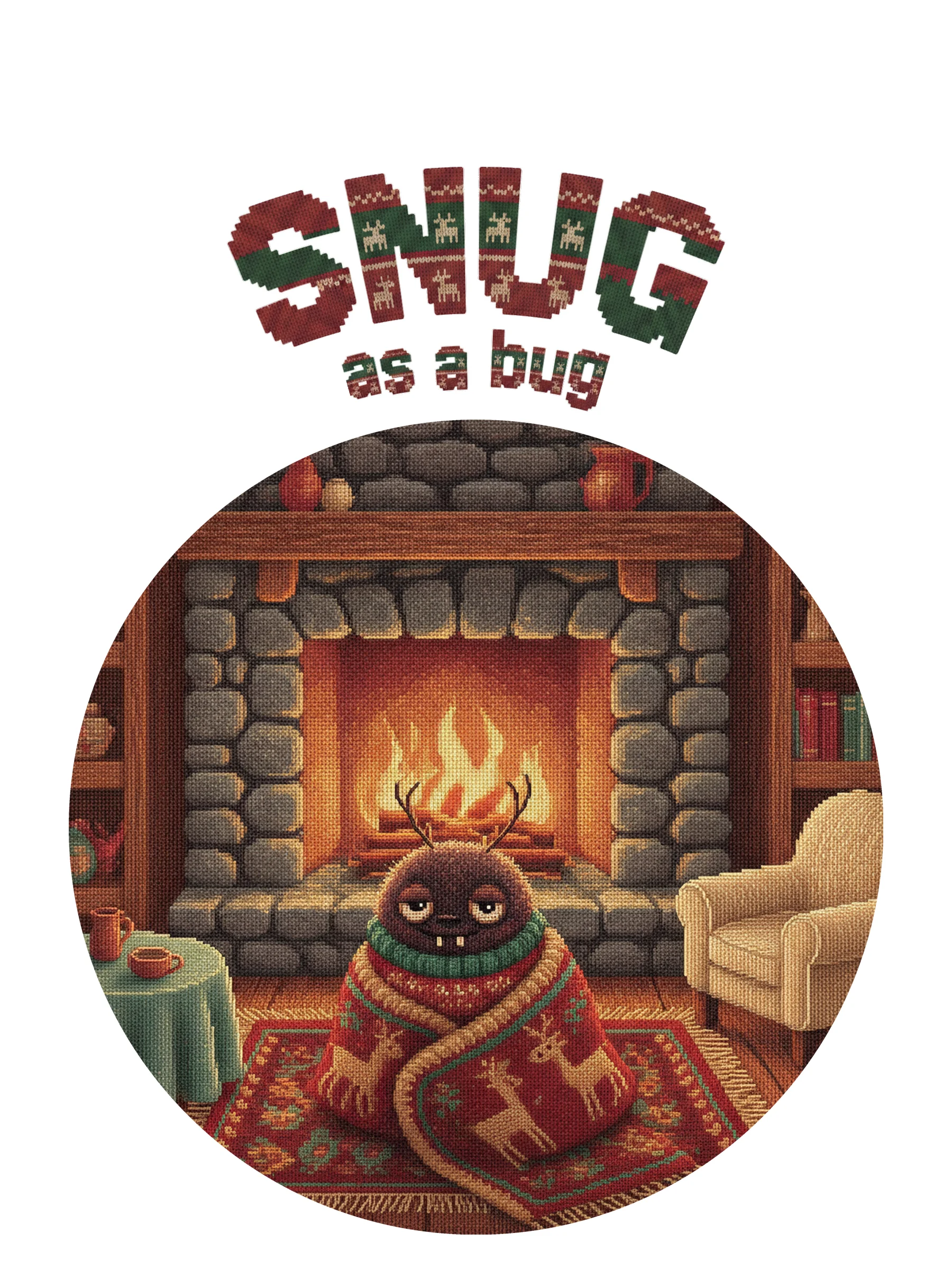 Snug as a Bug Ugly Christmas Tee