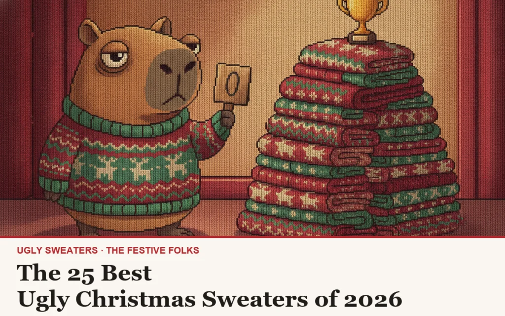 The 25 Best Ugly Christmas Sweaters of 2026