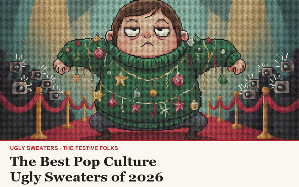 The Best Pop Culture Ugly Sweaters of 2026