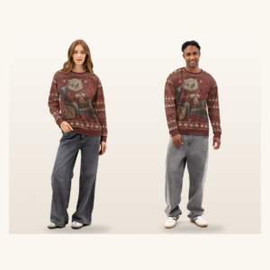 The Giver Couples Matching Set | Two Sweatshirts, One Design