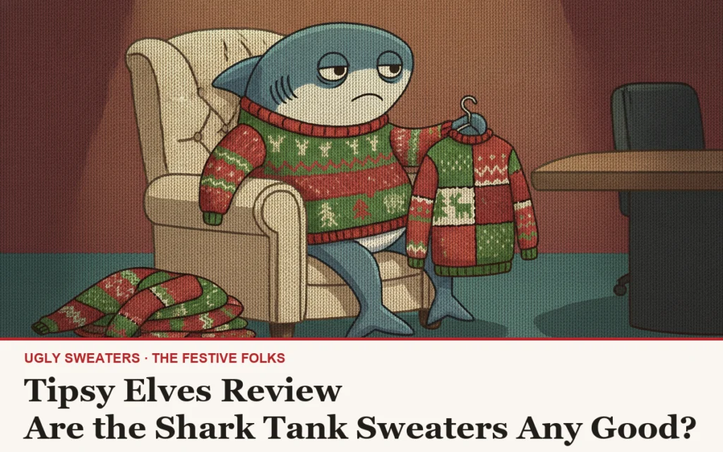 Tipsy Elves Review: Are the Shark Tank Sweaters Any Good?