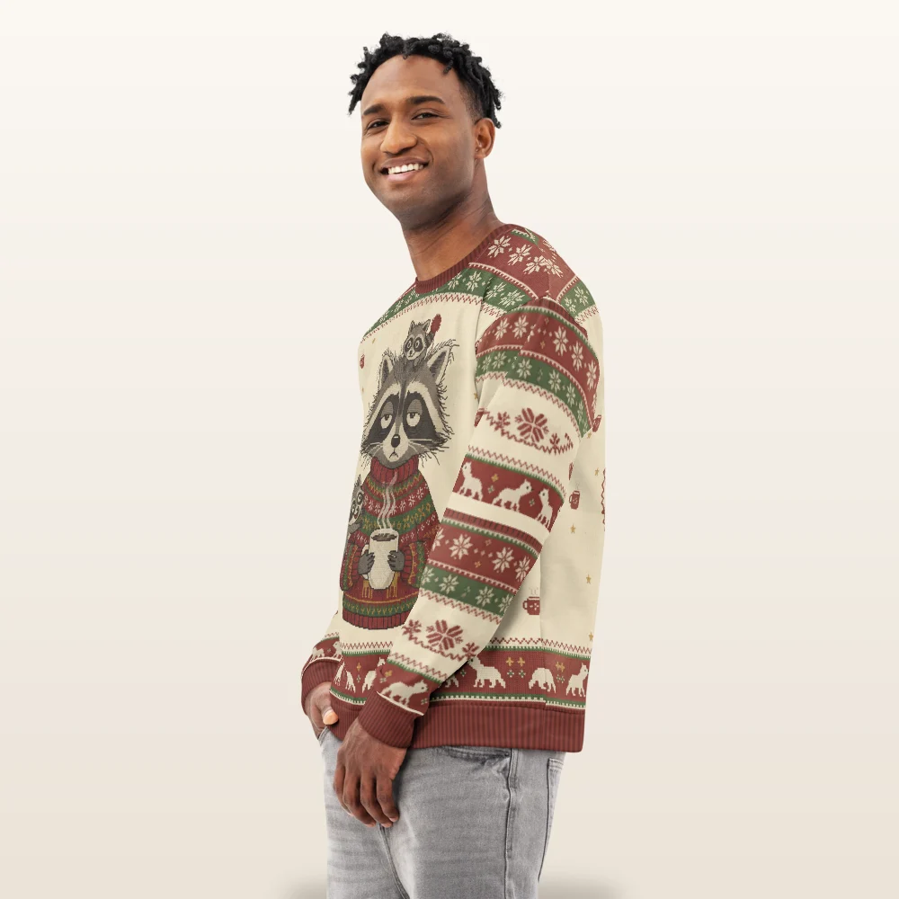 Tired Mom Ugly Christmas Sweater, Sweatshirt