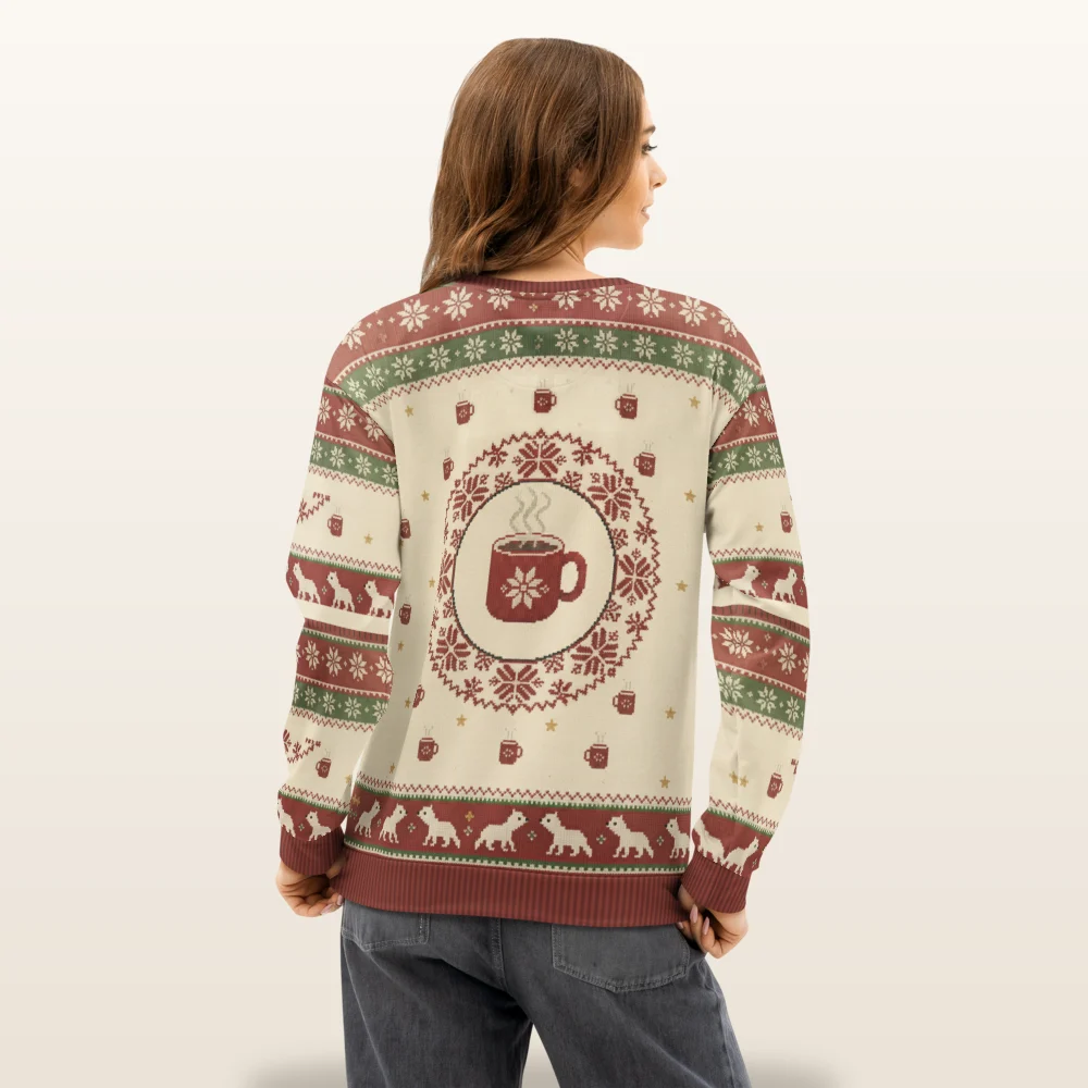Tired Mom Ugly Christmas Sweater, Sweatshirt
