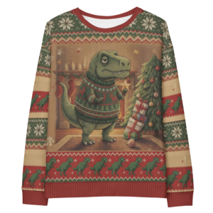 Tree-Rex Ugly Christmas Sweater, Sweatshirt