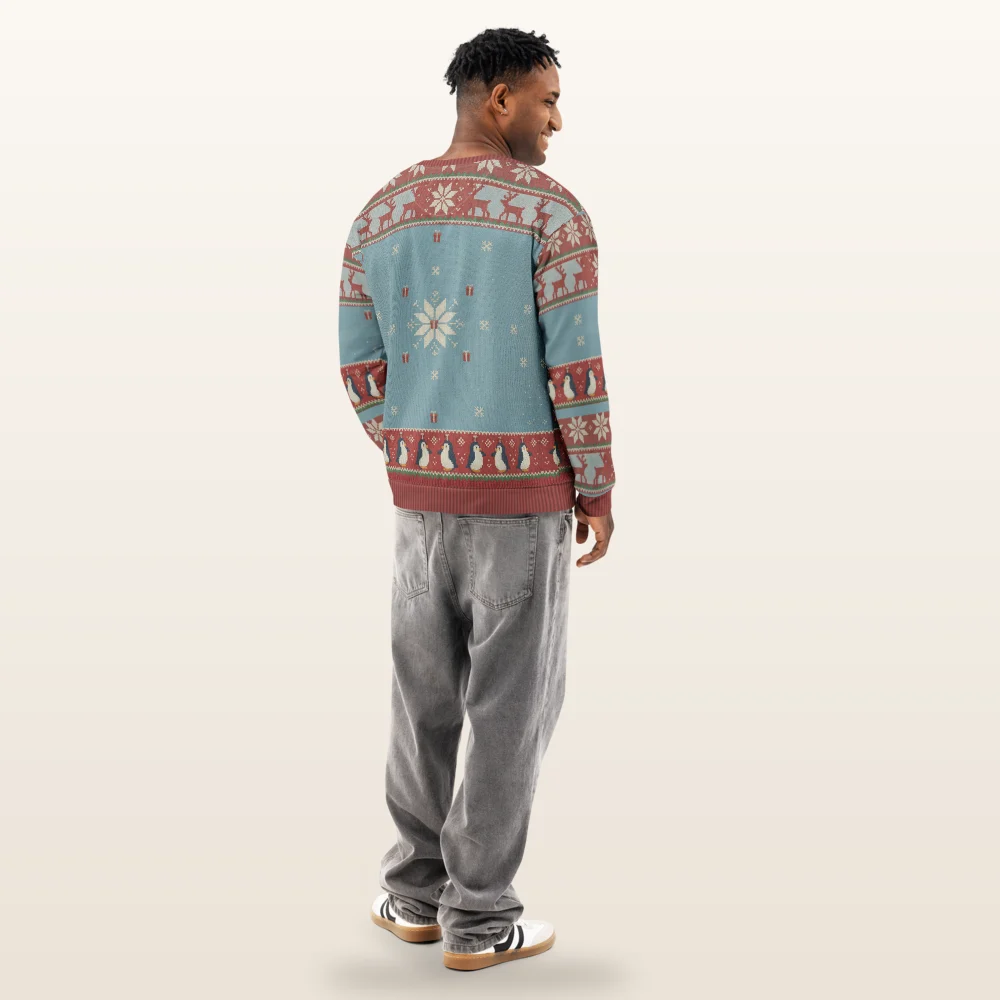 Waddle You Want Ugly Christmas Sweater, Sweatshirt