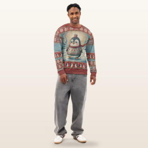 Waddle You Want Ugly Christmas Sweater, Sweatshirt