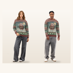 When Pigs Fly Couples Matching Set | Two Sweatshirts, One Design