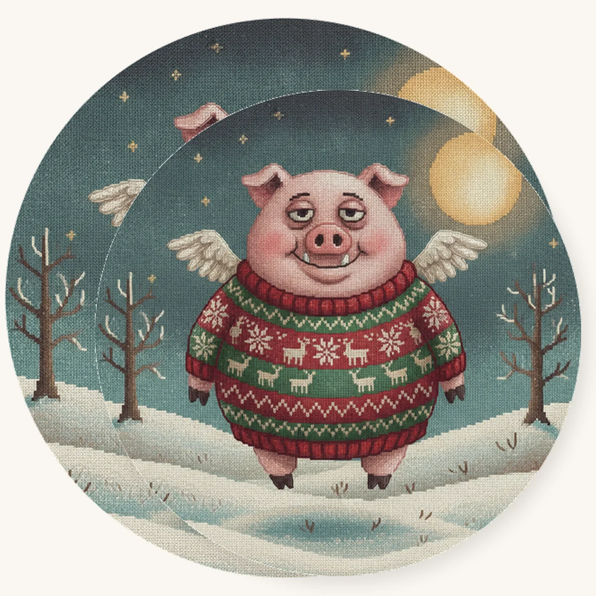 when-pigs-fly-couples-tee-set