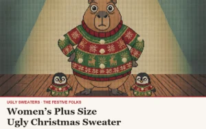 Women’s Plus Size Ugly Christmas Sweater