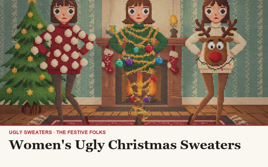 Women's Ugly Christmas Sweaters
