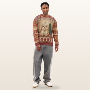 Merry Woofmas Ugly Christmas Sweater, Sweatshirt