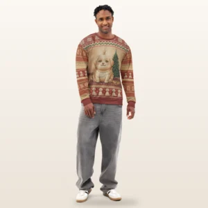 Merry Woofmas Ugly Christmas Sweater, Sweatshirt