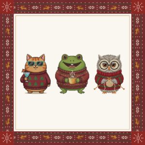 Character Cocktail Napkins, Set of 50