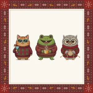 Character Luncheon Napkins, Set of 50