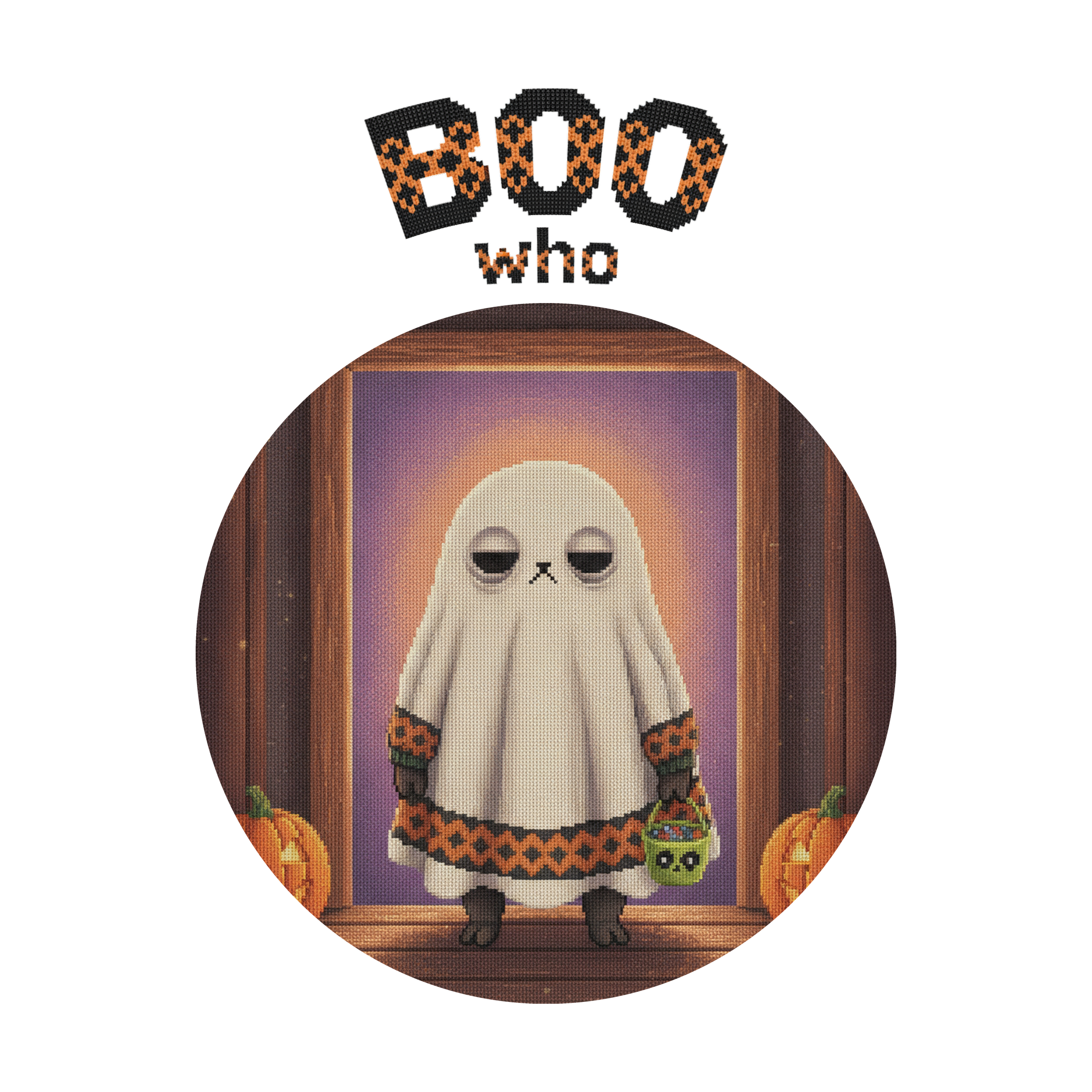 Boo Who Halloween Ugly Tee