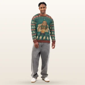 Couch Potato Ugly Christmas Sweater, Sweatshirt