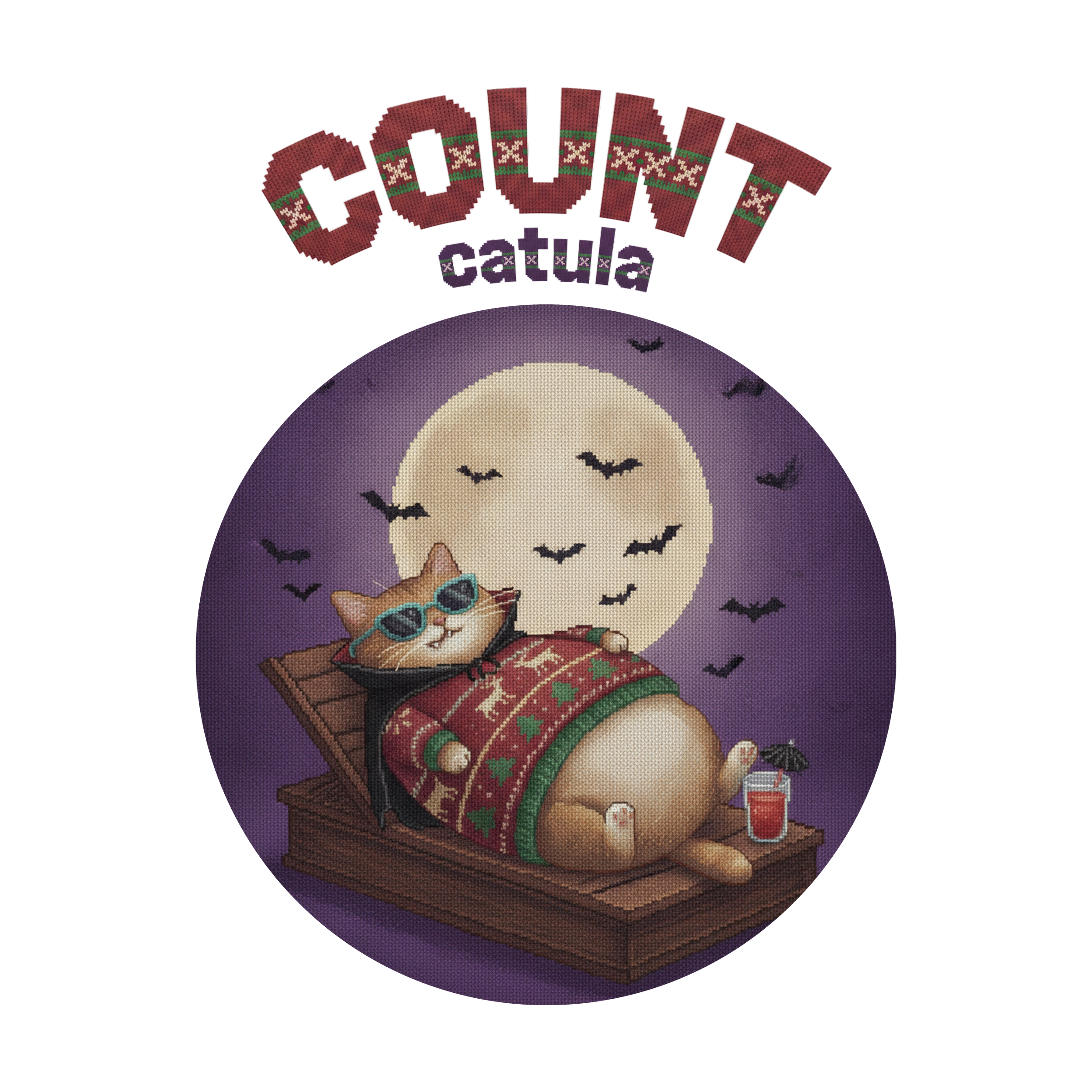 Count Catula Toddler Halloween Ugly Tee