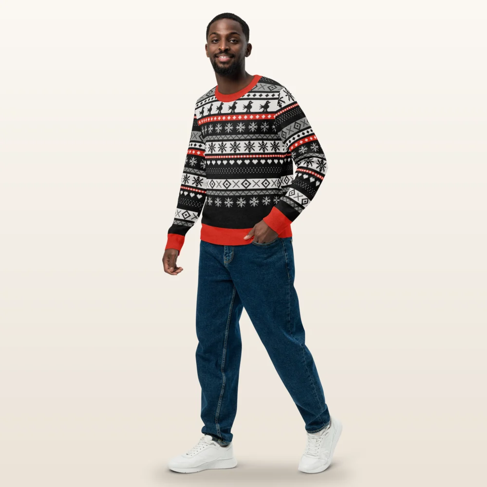 Selbu Bird Knitted Christmas Sweater