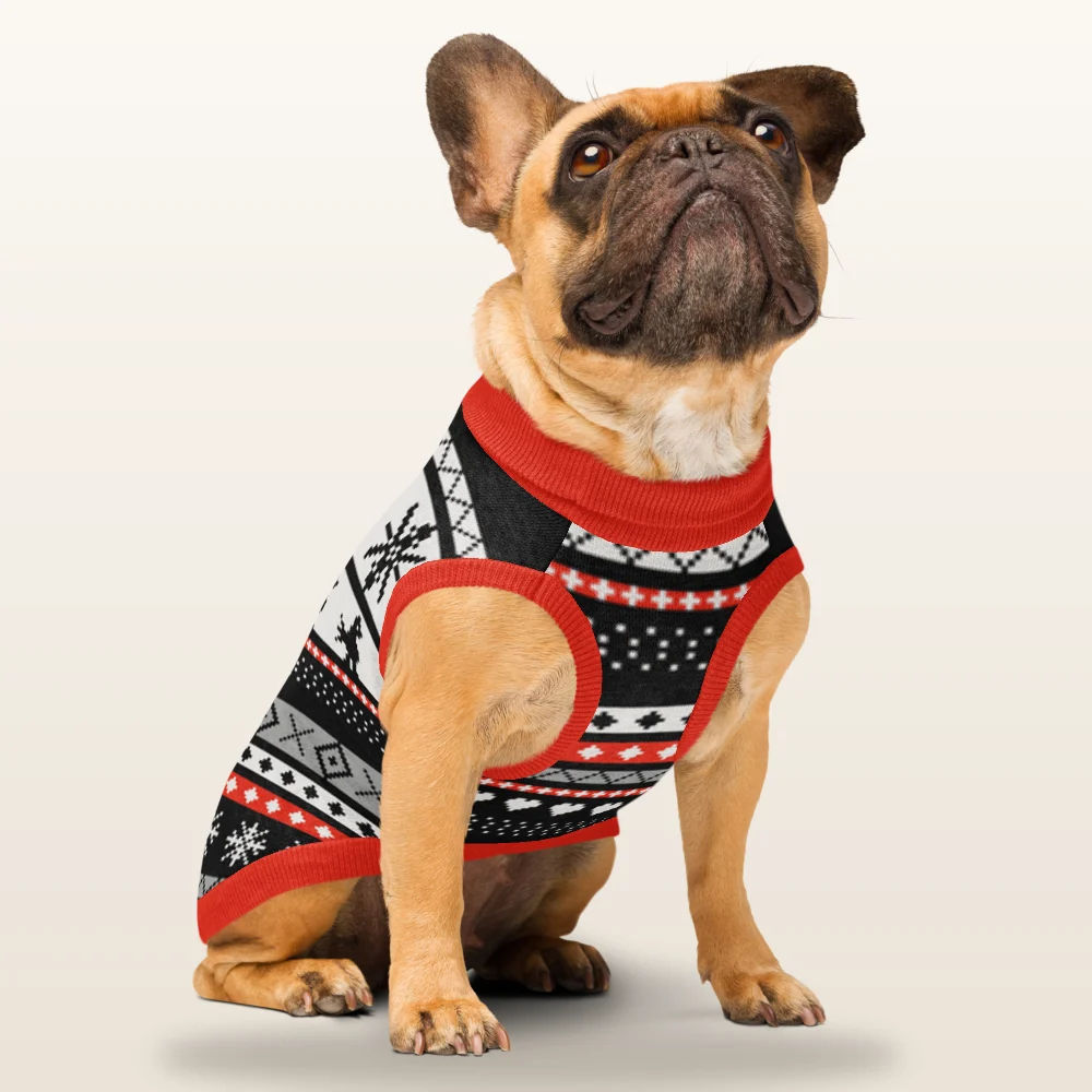 Selbu Bird Knitted Pet Sweater