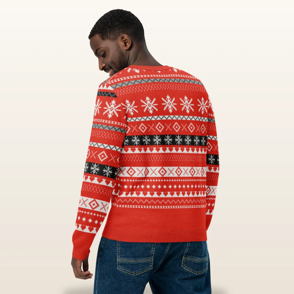 Dala Horse Knitted Christmas Sweater