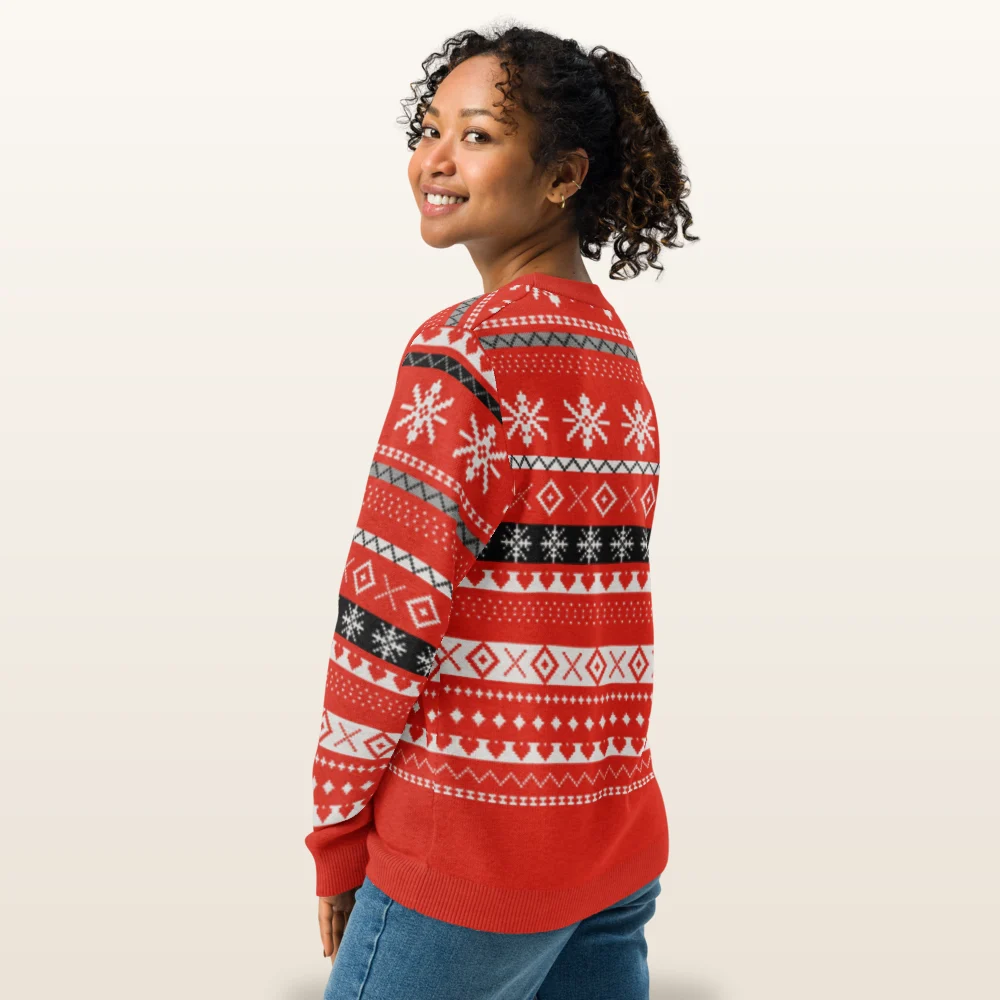 Dala Horse Knitted Christmas Sweater