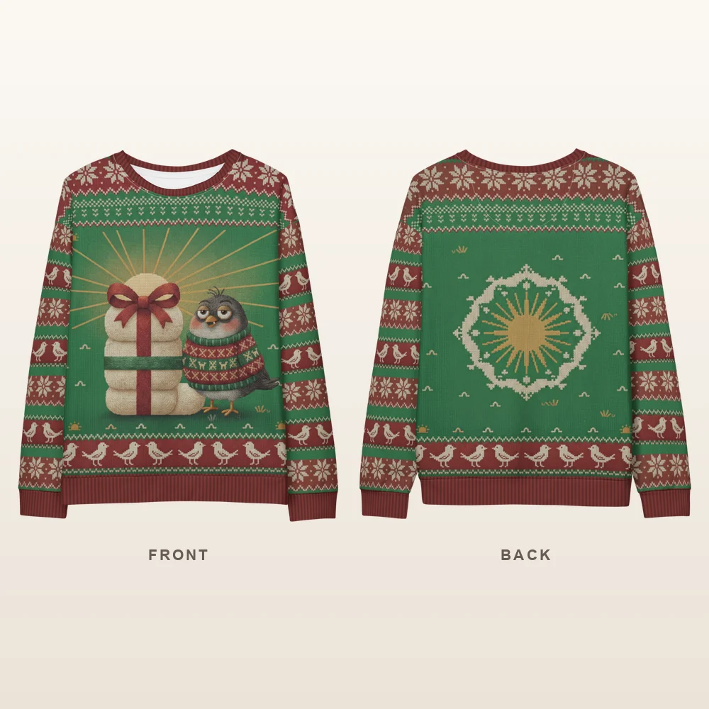 Early Bird Ugly Christmas Sweater, Sweatshirt