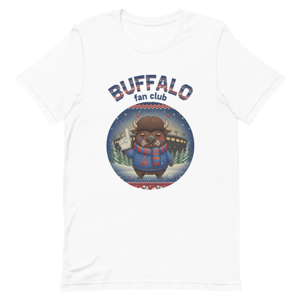 Buffalo Fan Ugly Christmas Shirt | Buffalo Football Shirt, Funny Christmas Gift for Women and Men - Image 4