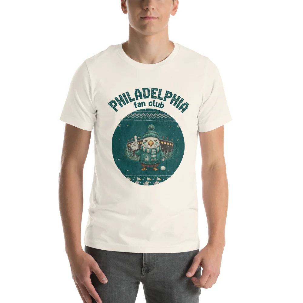 Philadelphia Fan Ugly Christmas Shirt | Philadelphia Football Shirt, Funny Christmas Gift for Women and Men - Image 12