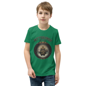 Pittsburgh Fan Kids' Ugly Christmas Tee โ Green model
