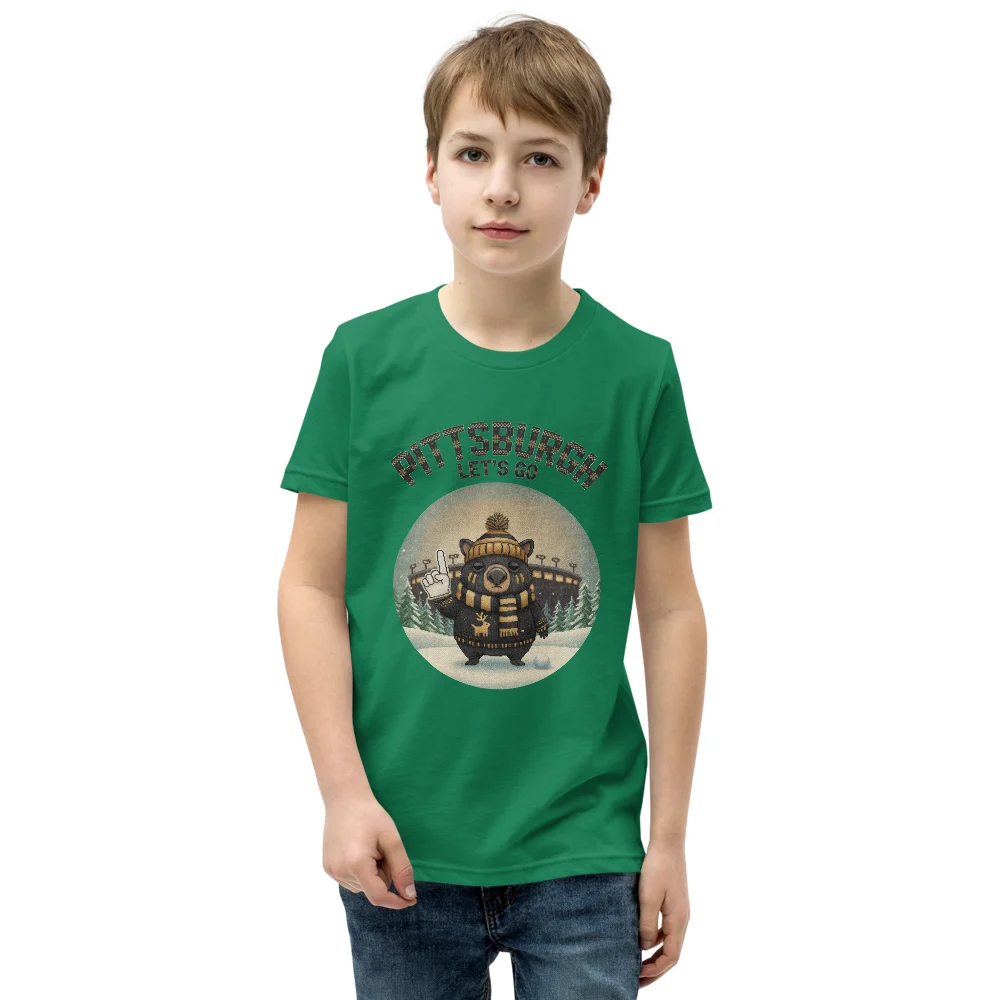 Pittsburgh Fan kids tee, 24.99 US dollars