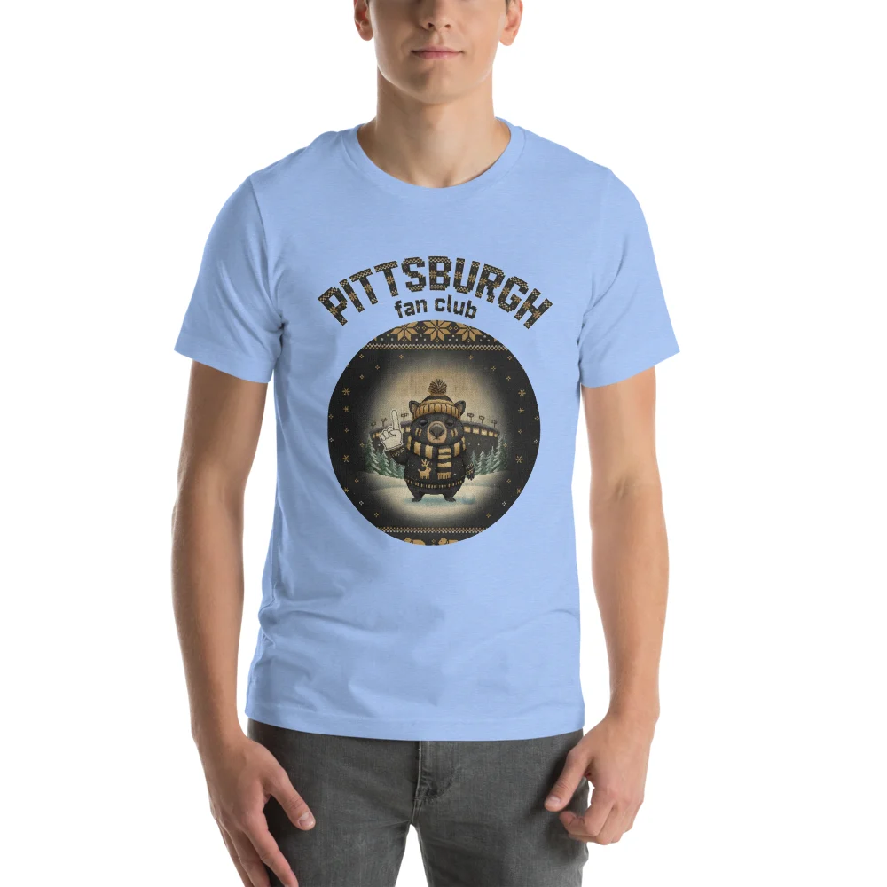 Pittsburgh Fan Ugly Christmas Shirt | Pittsburgh Football Shirt, Funny Christmas Gift for Women and Men - Image 5