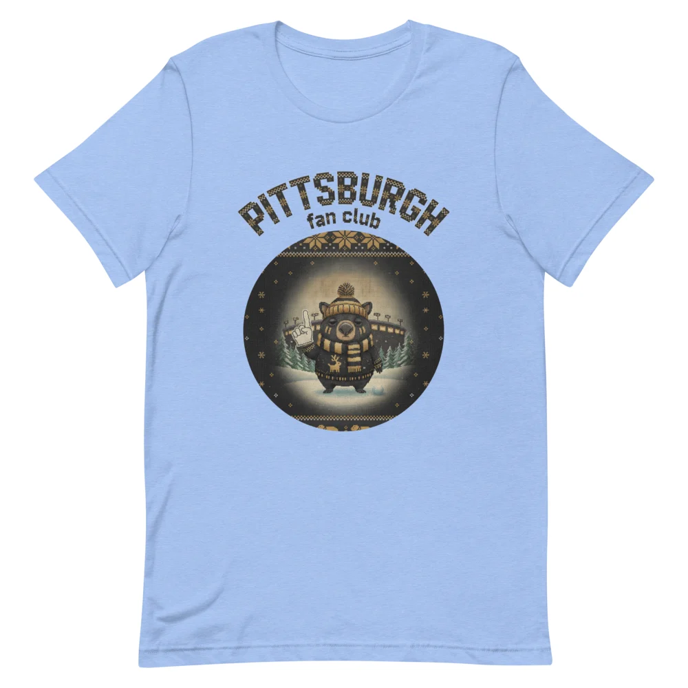Pittsburgh Fan Ugly Christmas Shirt | Pittsburgh Football Shirt, Funny Christmas Gift for Women and Men - Image 6